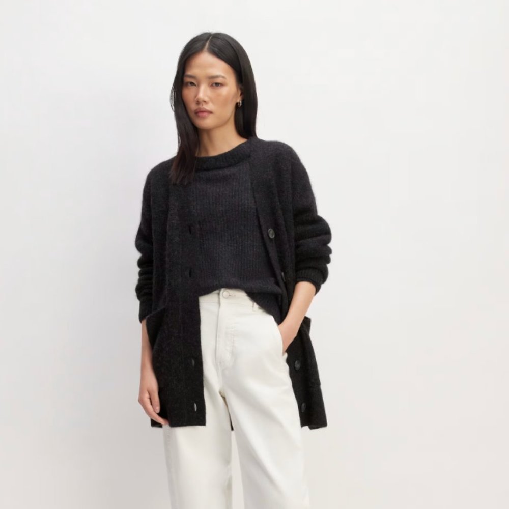 NEW! Tags still on! The Oversized Alpaca Pocket Cardigan